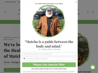 matcha.com screenshot