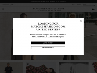 matchesfashion.com screenshot