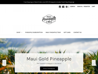 mauipineapplestore.com screenshot