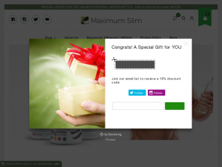 maximumslim.com screenshot