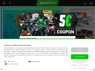 maxiscoot.com screenshot