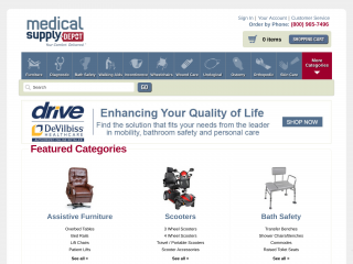 medicalsupplydepot.com screenshot