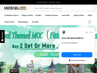 medievalbrick.com screenshot