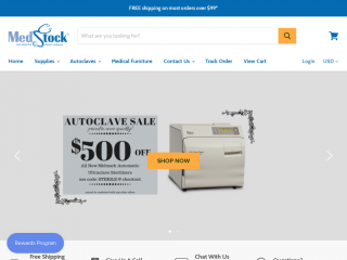 medstockusa.com screenshot