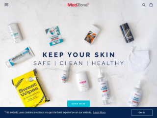 medzonecorp.com screenshot