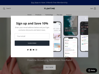 meetflowtime.com screenshot