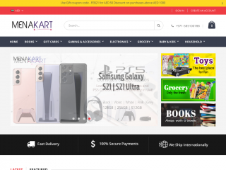 menakart.com screenshot