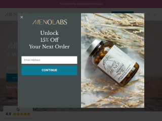 menolabs.com screenshot