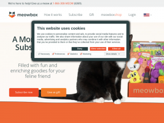 meowbox.com screenshot