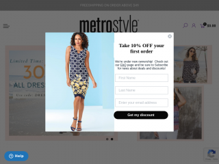 metrostyle.com screenshot