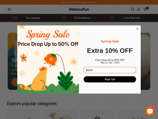 mewoofun.com screenshot