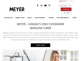 meyercanada.ca screenshot