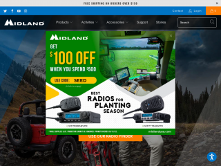 midlandusa.com screenshot