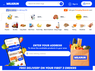 milkrun.com screenshot