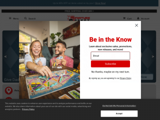 miniaturemarket.com screenshot