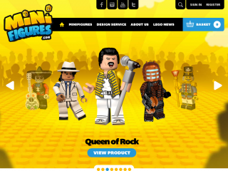 minifigures.com screenshot