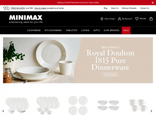 minimax.com.au screenshot