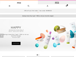 mioskincare.com screenshot