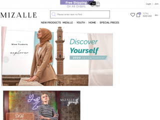 mizalle.com screenshot