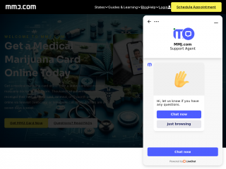 mmj.com screenshot