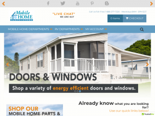 mobilehomepartsstore.com screenshot