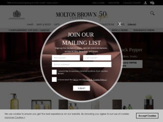 moltonbrown.com screenshot