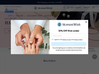 momentwish.com screenshot