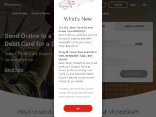moneygram.com screenshot