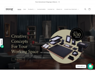 moogdesk.com screenshot
