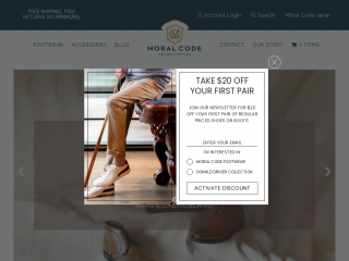 moralcode.com screenshot