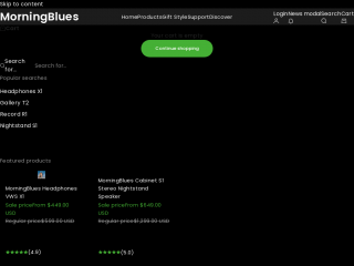 morningblues.com screenshot