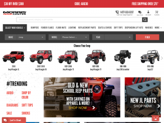 morris4x4center.com screenshot