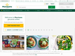 morrisons.com screenshot