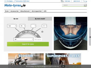 moto-tyres.ie screenshot