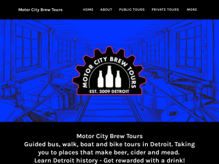 motorcitybrewtours.com screenshot