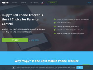 mspy.com screenshot