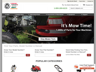 mtdparts.com screenshot