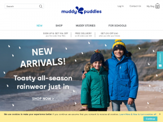muddypuddles.com screenshot