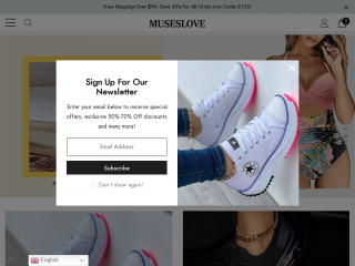 museslove.com screenshot