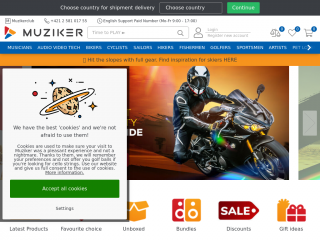 muziker.com screenshot