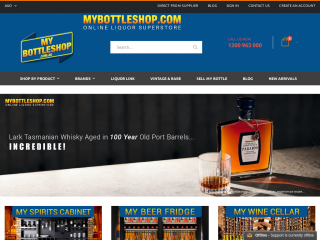 mybottleshop.com screenshot