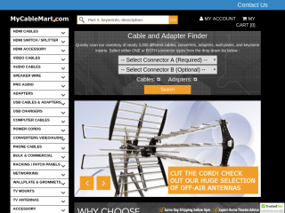 mycablemart.com screenshot