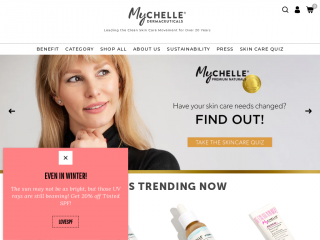mychelle.com screenshot