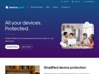 mydeviceguard.com screenshot