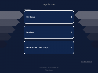 mydfit.com screenshot