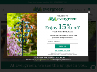 myevergreen.com screenshot