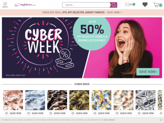 myfabrics.co.uk screenshot