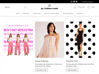 myfashiontrunk.com screenshot