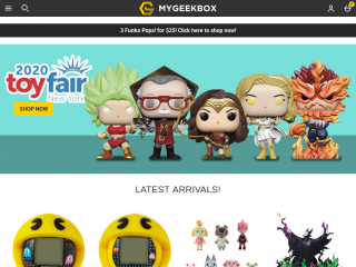 mygeekbox.us screenshot