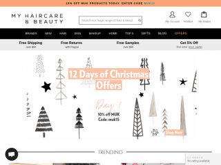 myhaircare.com.au screenshot